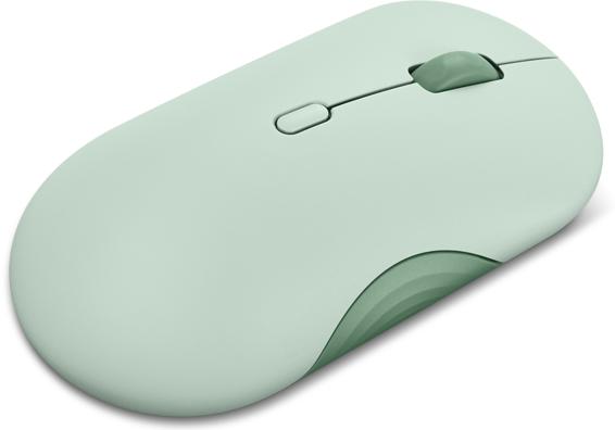 Actual product image Lenovo 350 Bluetooth Silent Mouse Breeze Moss (P) (Wireless)
