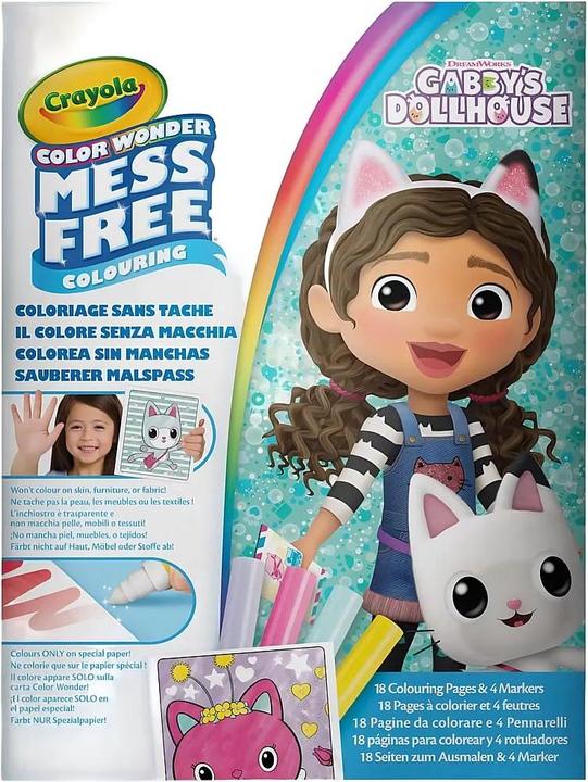 Produktbild Crayola Malset mit 4 Filzstiften