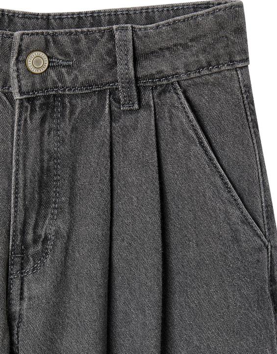 Produktbild Vertbaudet Weite Mädchen Jeans mit Bundfalten, Bundweite verstellbar (104)