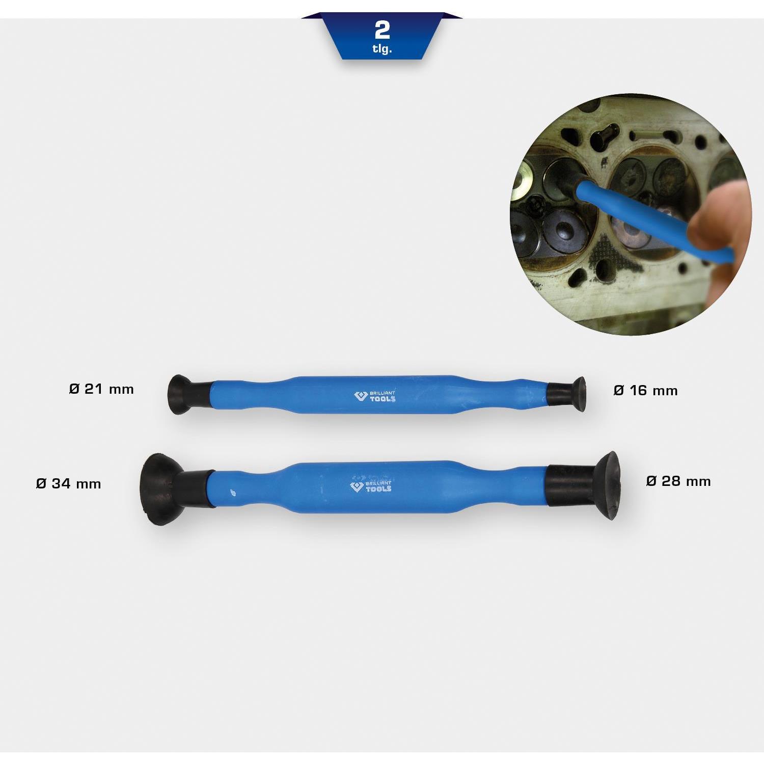 Brilliant Tools, Fahrzeug Werkzeug, Ventilläpper-Satz, 2-tlg
