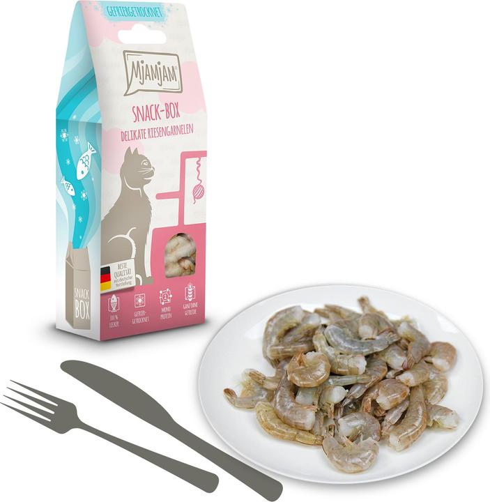 Immagine prodotto Mjamjam Snack Box gamberoni delicati (Adulto, 1 pz., 25 g)