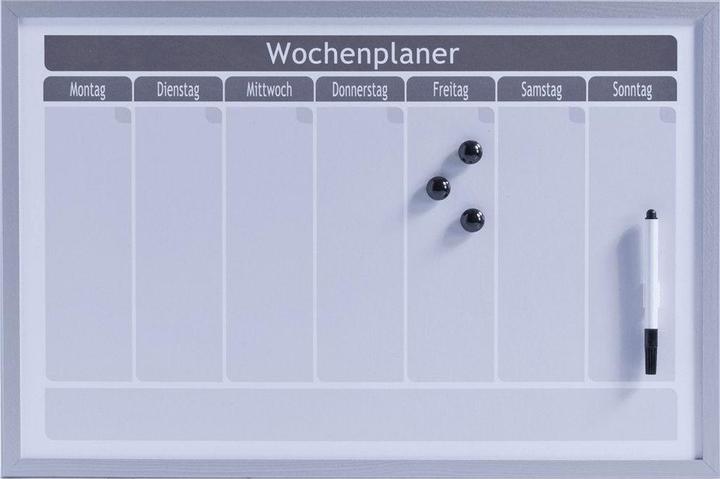 Produktbild Zeller Present Wochenplaner (Magnettafel, Wochenplaner, Whiteboard, 60 x 40 cm)
