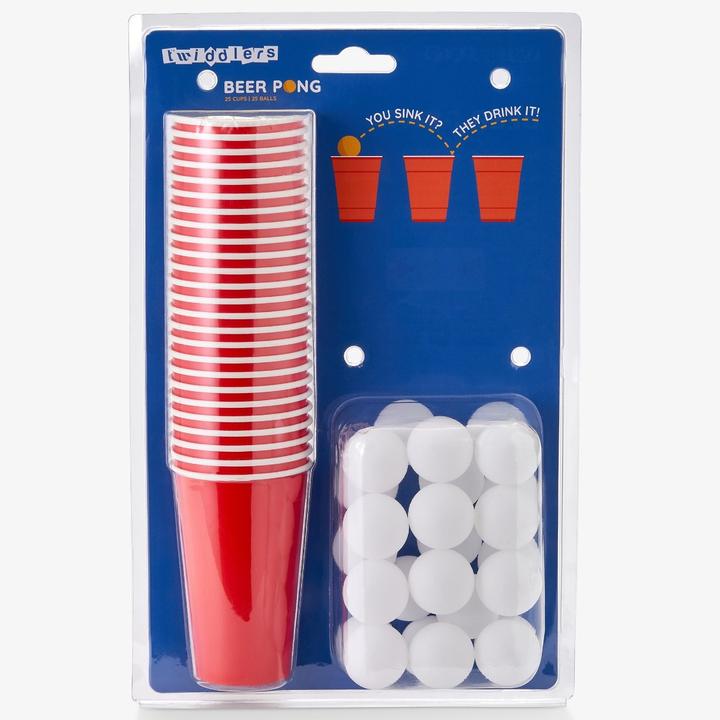Produktbild The twiddlers Beer Pong Set mit 25 Becher und 25 Bällen