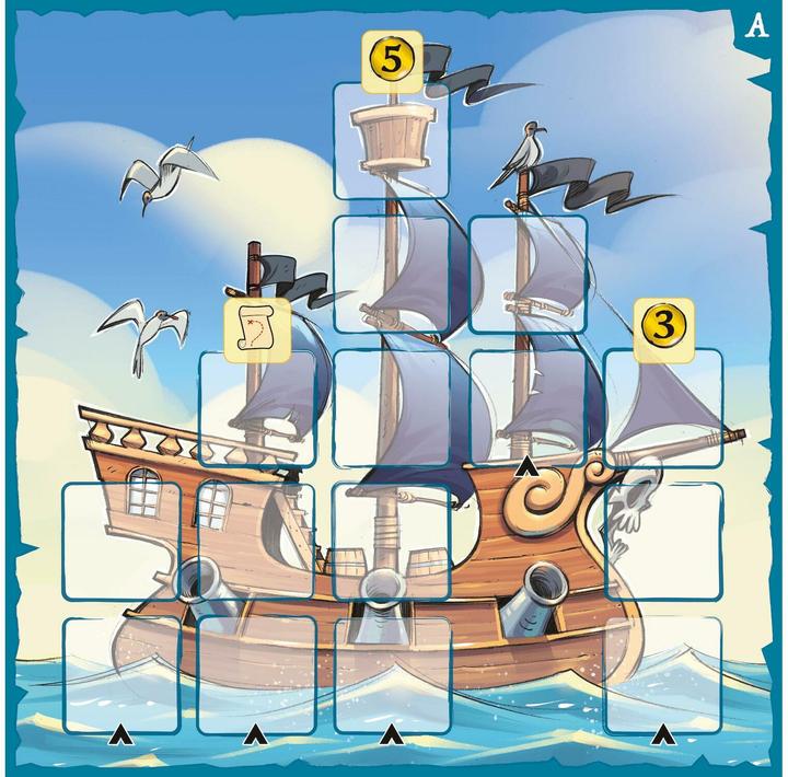 Produktbild Asmodée Captain Flip (Deutsch)