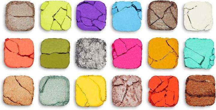 Produktbild Makeup Revolution Revolution Rainbow Eye Shadow Palette 18 x 1.1g