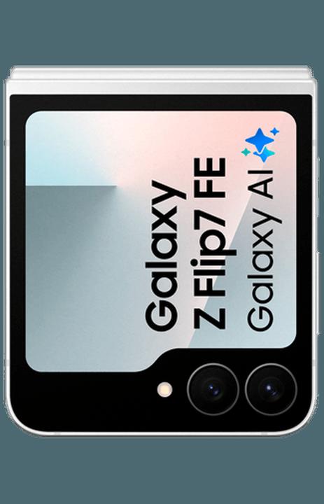 Actual product image Samsung Galaxy Z Flip7 FE (128 GB, White, 6.70", SIM + eSIM, 5G)