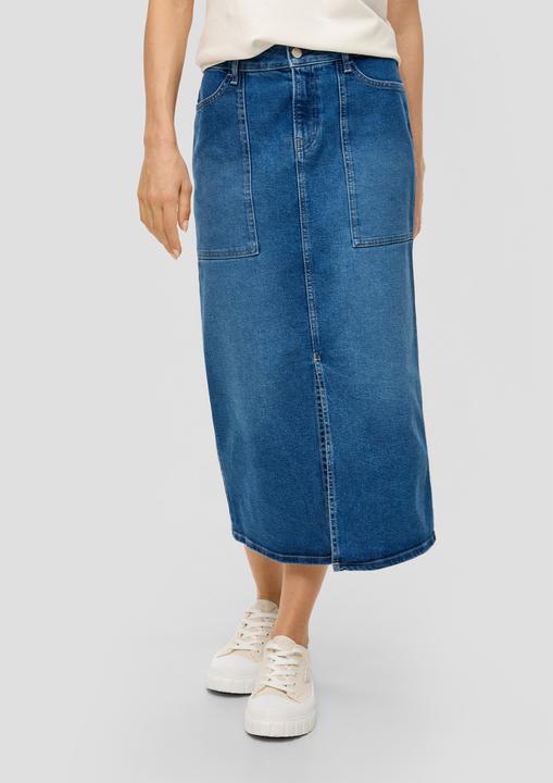 Produktbild s.Oliver Rock Jeansrock mit Gehschlitz (36)