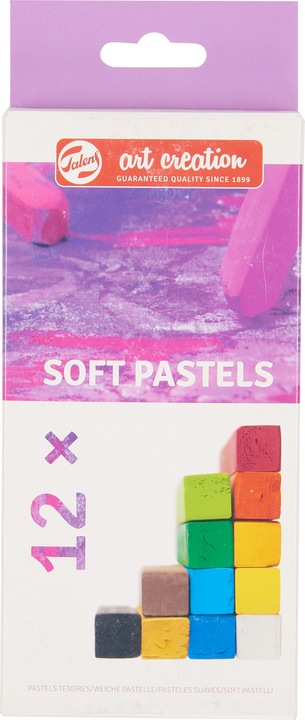 Immagine prodotto Talens Soft Pastelli Set 12# (Multicolore, 12 x)