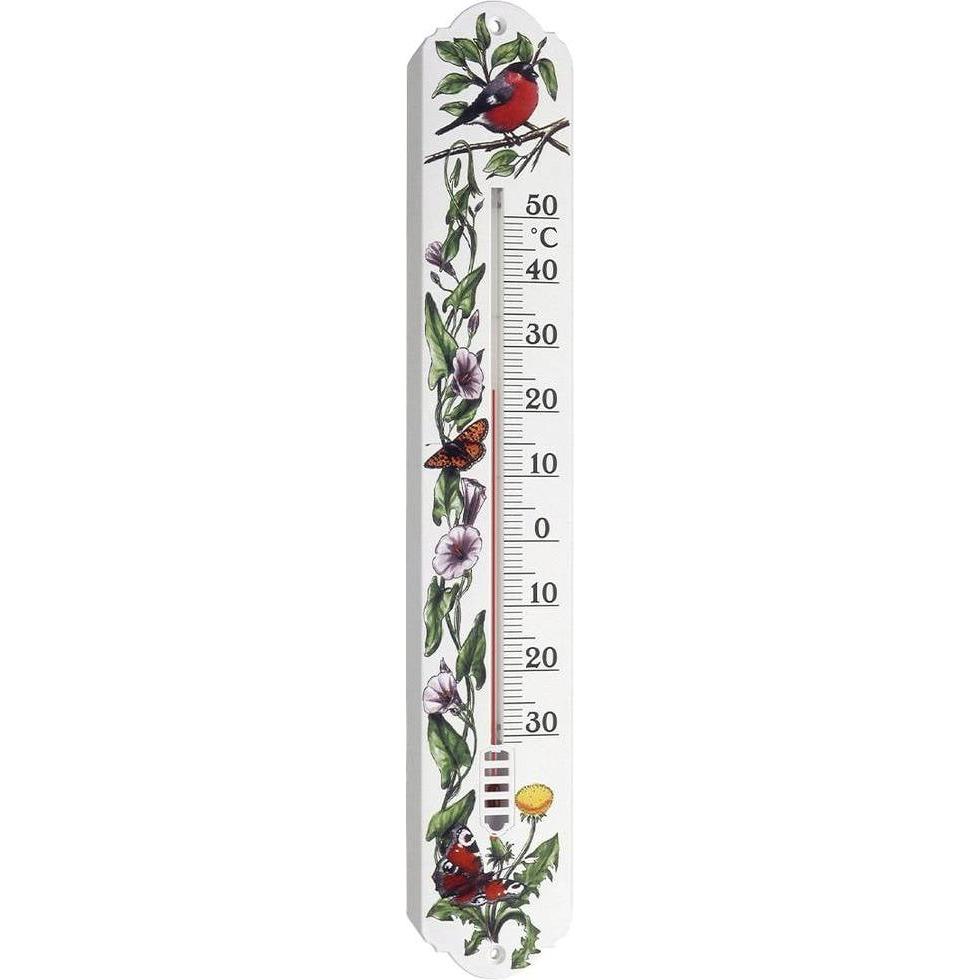 TFA Innen-Aussen-Thermometer, Thermometer + Hygrometer, Weiss