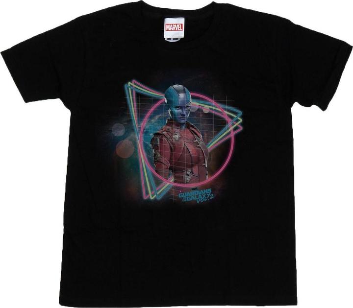 Produktbild Guardians Of The Galaxy Neon Nebula TShirt Mädchen (140, 146)