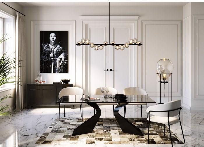 Immagine prodotto Kare Design Tavolo Gloria Nero 200x100cm (200 x 100 x 75 cm)