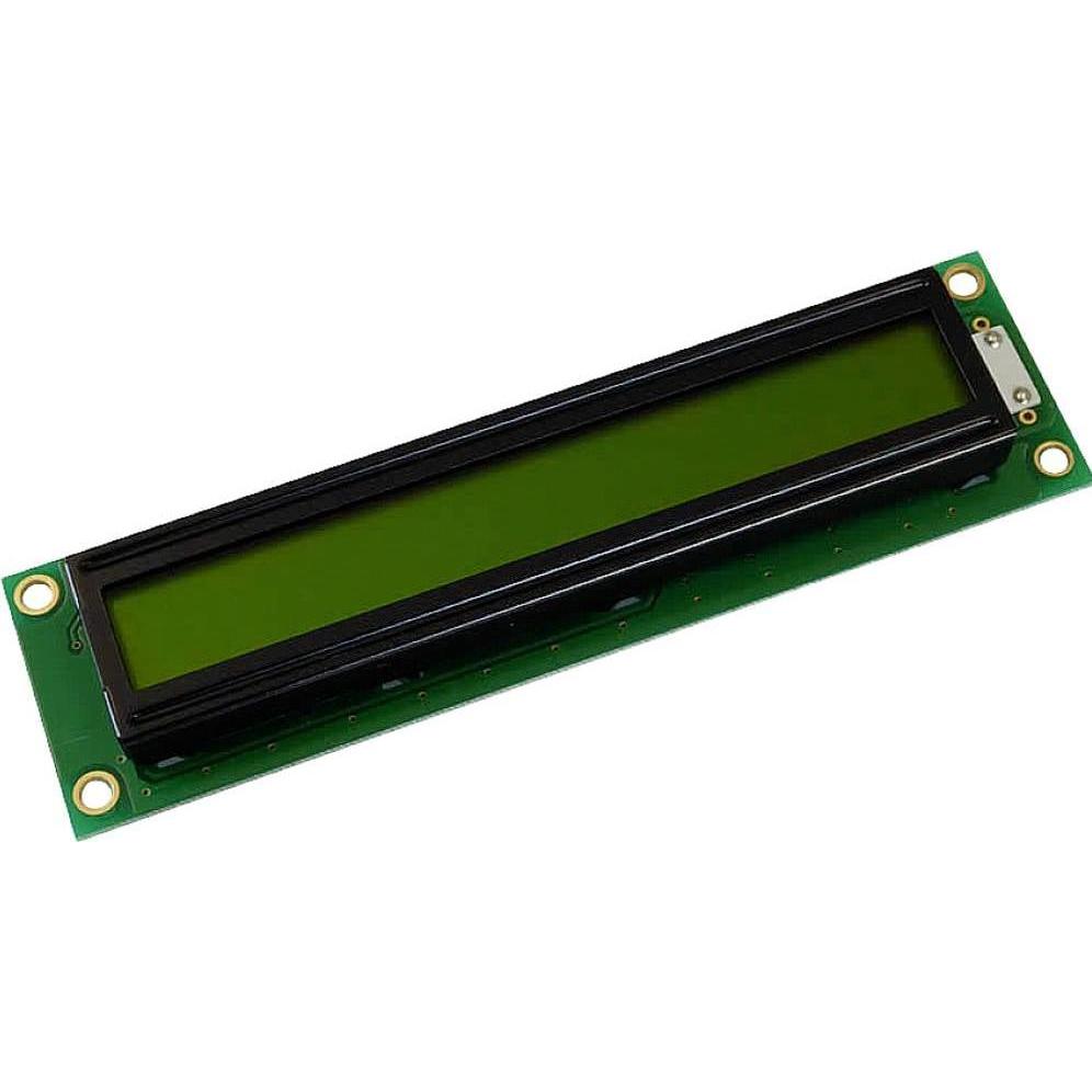 Display LCD-Display Gelb-Grün (B x H x T) 122 x 33 x 11.1 mm DEM16 (Elektronikkit), Elektronikmodul