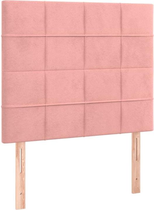 Image du produit VidaXL Bo x springbett mit Matratze 120 x 200 cm Samt (120 x 200 cm, 120 x 200 cm)
