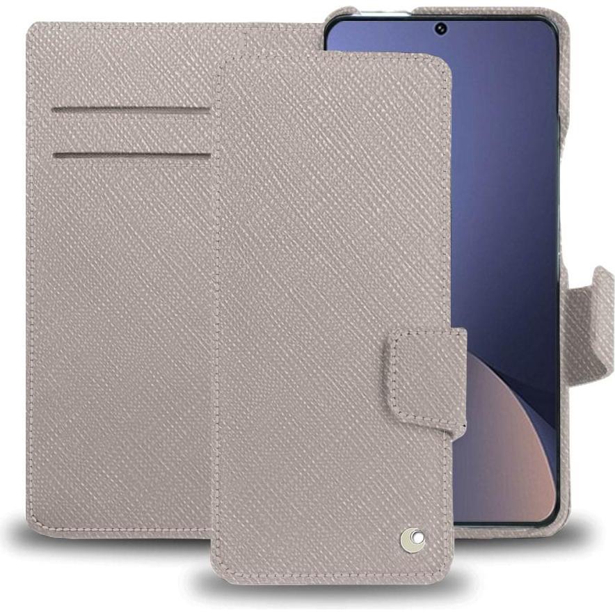 Noreve Lederschutzhülle Xiaomi 12 Pro (Xiaomi 12 Pro), Smartphone Hülle, Beige