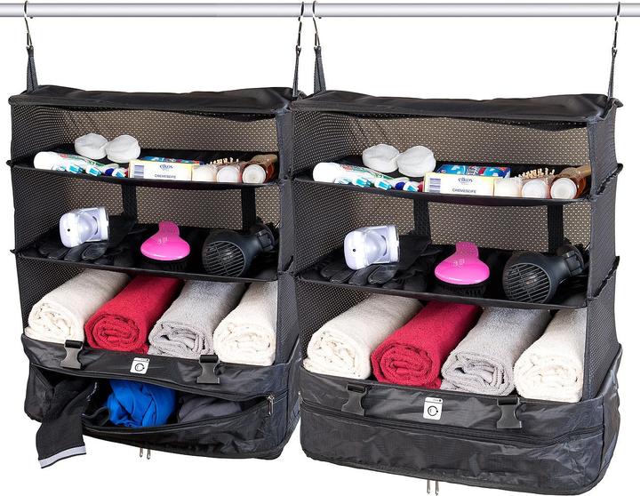 Actual product image Xcase Set of 2 XXL suitcase organizer, packing cube to hang, 45 x 64 x 30cm