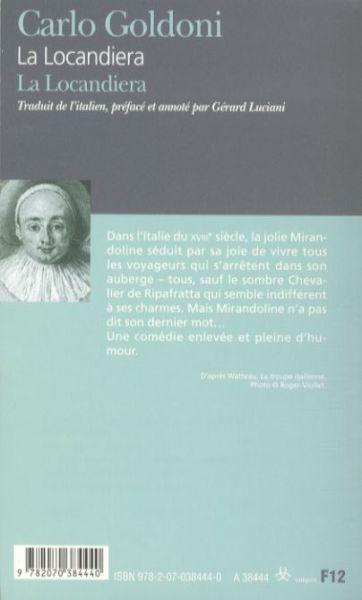 Immagine prodotto La Locandiera (Francese, Goldoni Carlo, 1991)