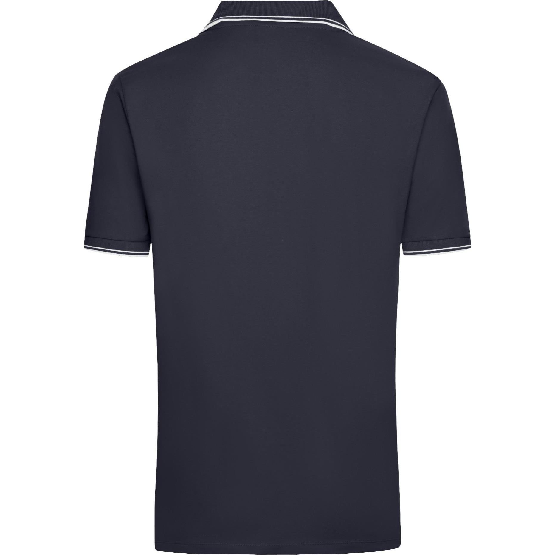 Thumbnail - L-Boxx, Herren, Hemd, Herren Polo Shirt navy / white Grösse S, Blau, (S)