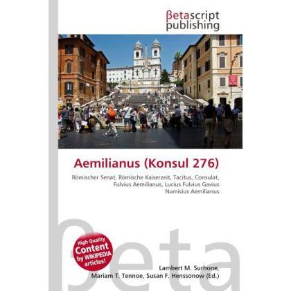 Aemilianus (Konsul 276), Fachbücher