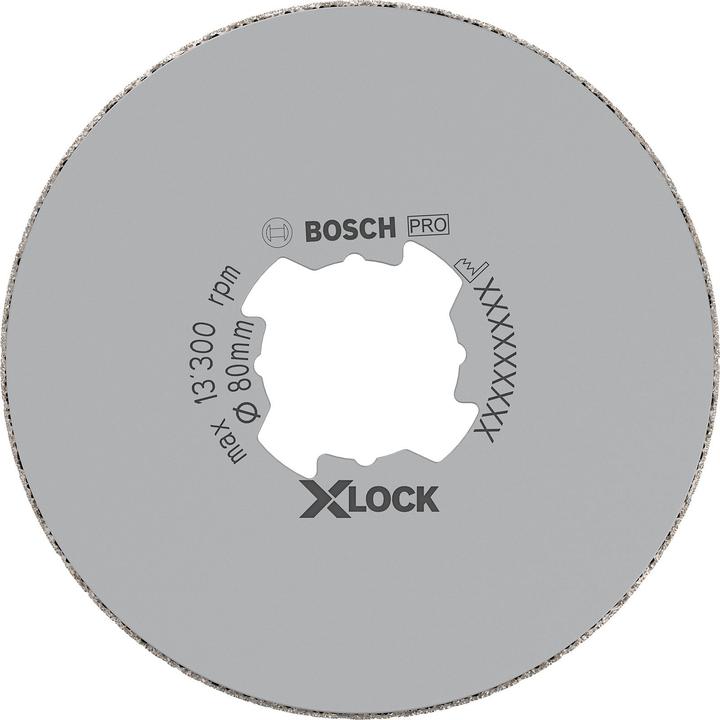 Produktbild Bosch Professional Zubehör PRO Core Cutter dry X-Lock, 80 x 35 mm (80 Millimeter)