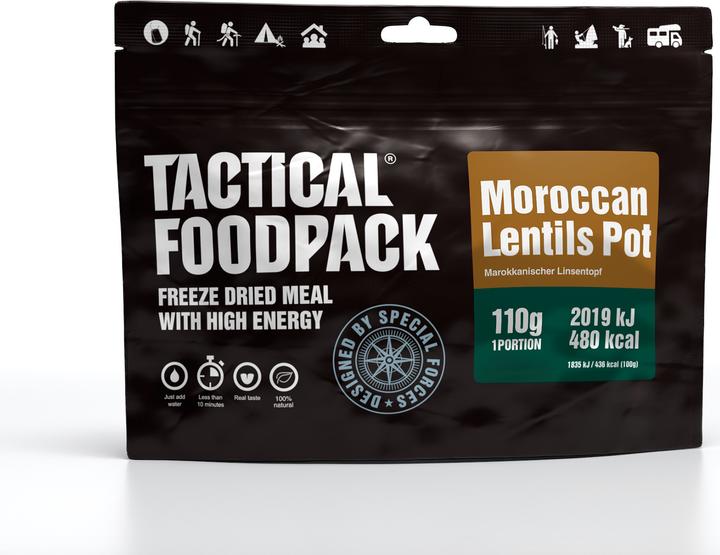 Produktbild Tactical Foodpack Moroccan Lentils Pot (110 g)