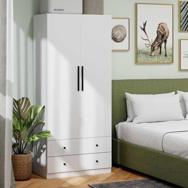 Actual product image Homcom Kleiderschrank (79 x 43 x 180 cm)