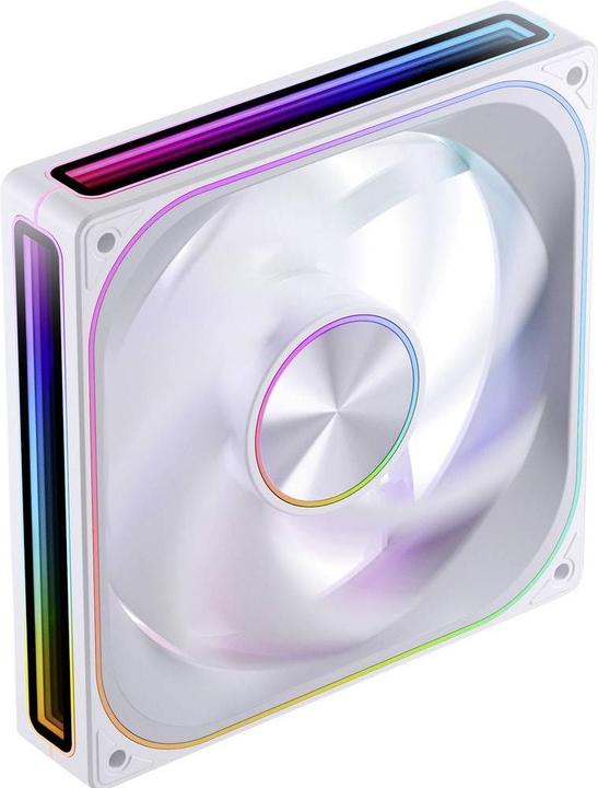 Actual product image Jonsbo ZA-140W PWM-Lüfter, ARGB - 140mm, weiss (140 mm, 1x)
