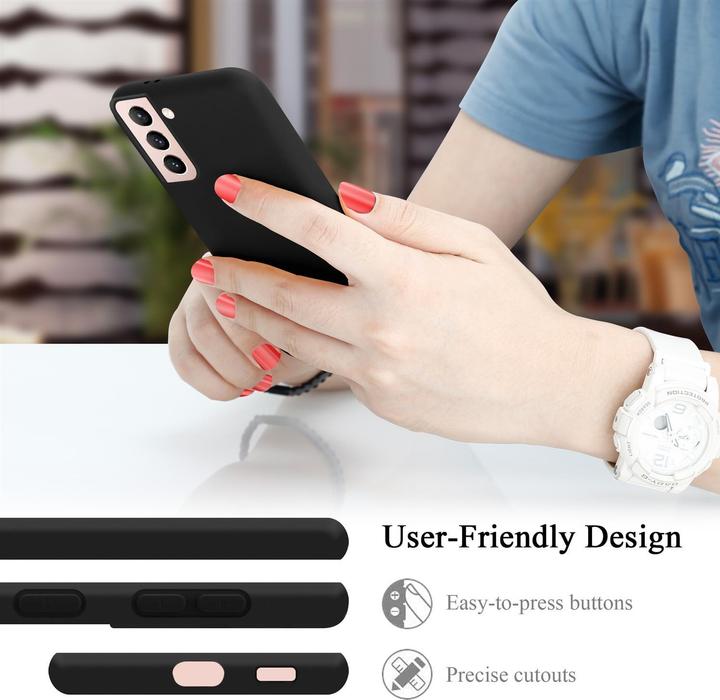 Immagine prodotto Cadorabo Copertura della cassa del silicone liquido TPU (Samsung Galaxy S21 5G)