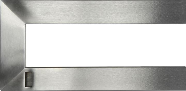 Produktbild Simausrom Nano Garderobenbügel links, B:300mm, H:150mm Edelstahl gebürstet