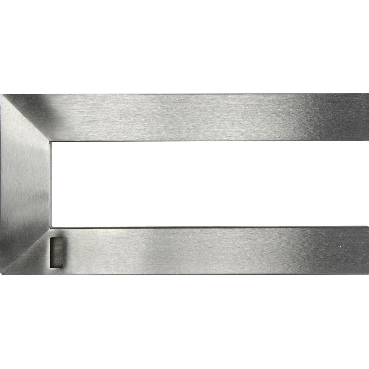 Thumbnail - Simausrom, Garderobe + Kleiderhaken, Nano Garderobenbügel links, B:300mm, H:150mm Edelstahl gebürstet