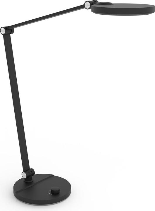 Produktbild FeinTech SKT LTL00121 - LED-Schreibtischlampe 7 W mit Drehknopf schwarz (540 lm)