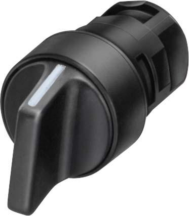 Siemens Knebelschalter 2stuf rnd Ř16mm 19x17mm 3SB2000-2HE01