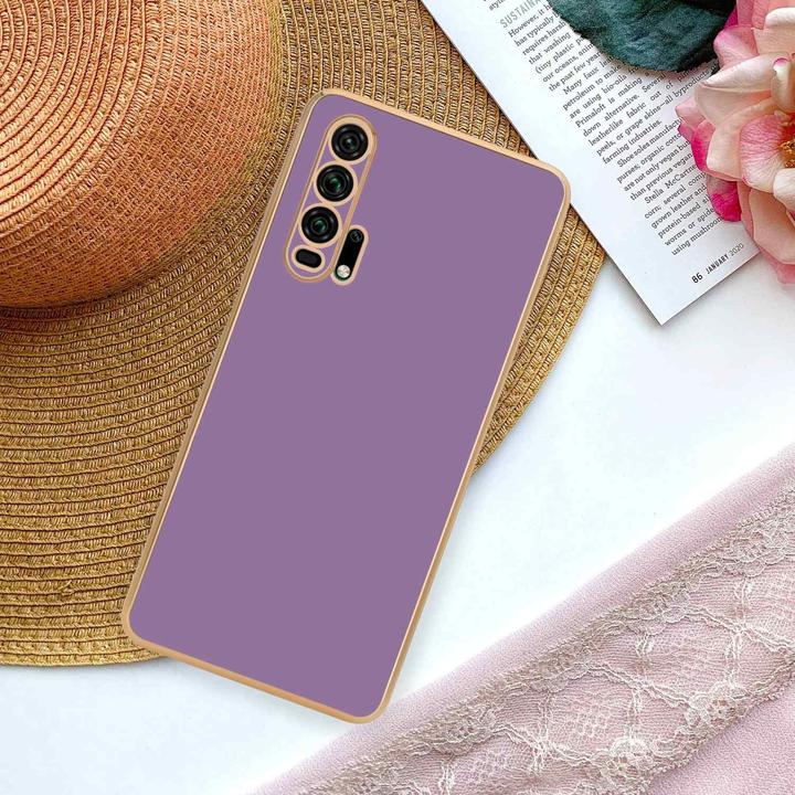 Actual product image Cadorabo Case for Honor 20 PRO in TPU with camera protection LM130 Style (Honor 20 Pro)