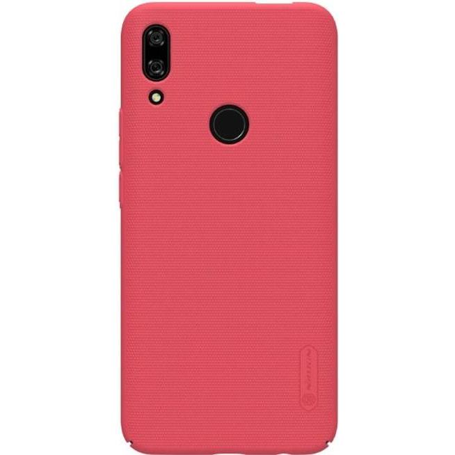 Nillkin Super Frosted Shield Series (Huawei P Smart Z), Smartphone Hülle, Rot
