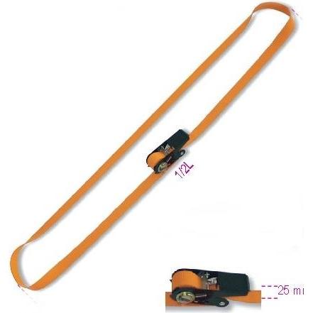 Beta Tools, Spanngurt + Ladungssicherung, Zurrgurt mit Ratsche geschlossen LC 750 kg aus extra starkem Polypropylen (818...