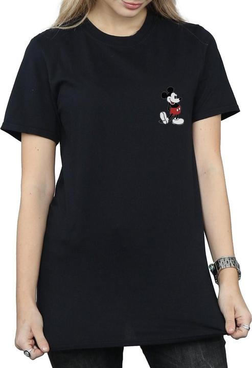 Immagine prodotto Disney Mickey Mouse Kickin Retro Chest Maglietta Ampia Donna (XL)