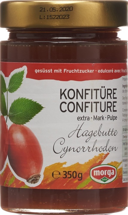 Immagine prodotto Morga Marmellata di polpa di rosa canina fruittz (350 g)
