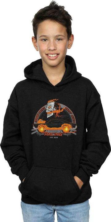 Actual product image Boys Ghost Rider Robbie Reyes Racing Hoodie (116)