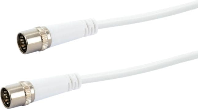 Produktbild Schwaiger KDSK30 042 Koaxialkabel 3 m F Weiss (10 dB, Antennenkabel)