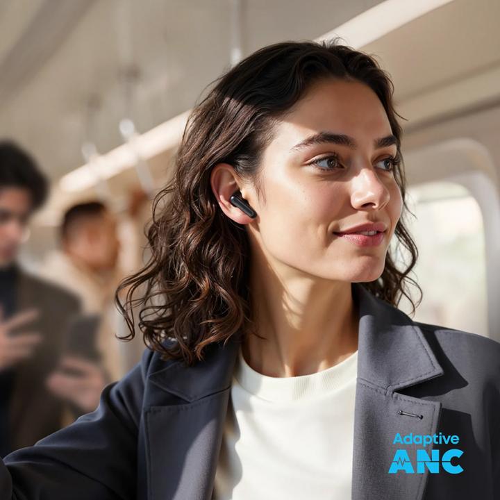 Actual product image Anker Soundcore P41i black / Wireless headphones / Microphone / BT 5.3 / IPX5 (ANC, 12 h, Wireless)