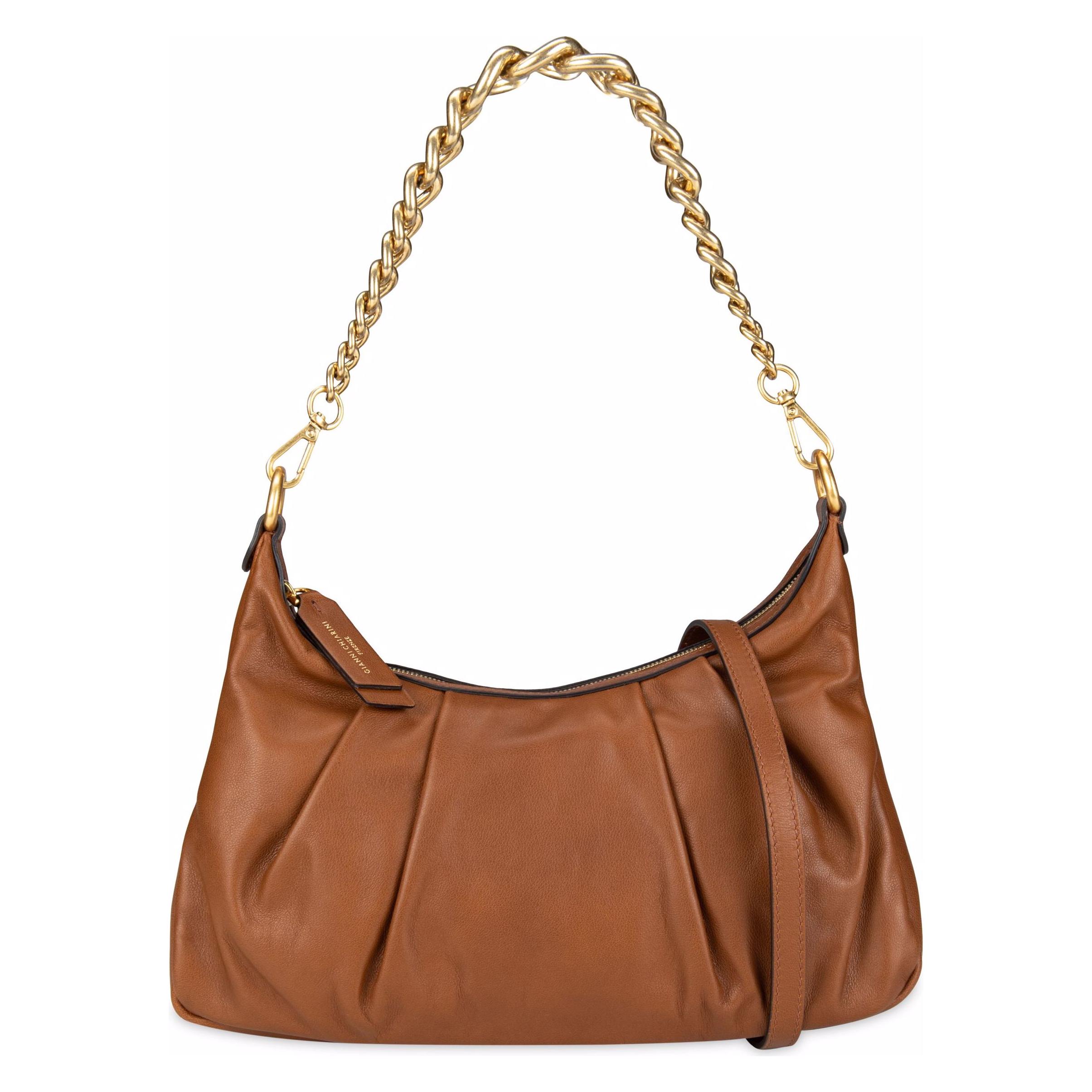 Gianni Chiarini, Damen, Handtasche, Umhängetasche, Braun
