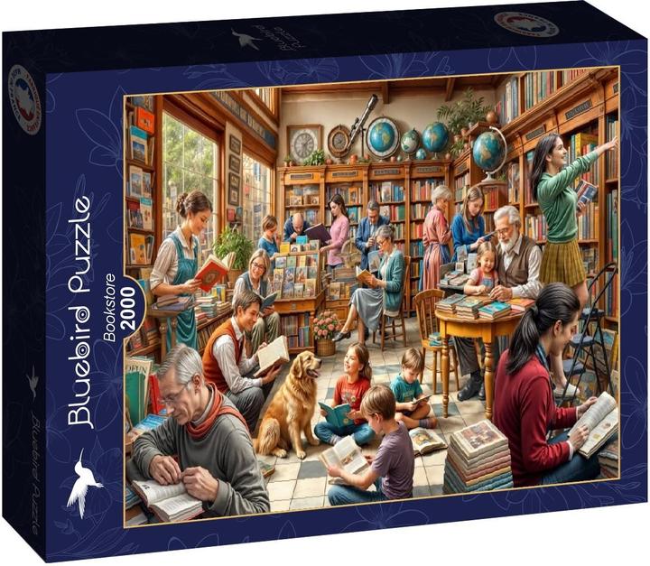 Immagine prodotto Bluebird Puzzle 2000 pieces Bookstore (2000 pezzi)