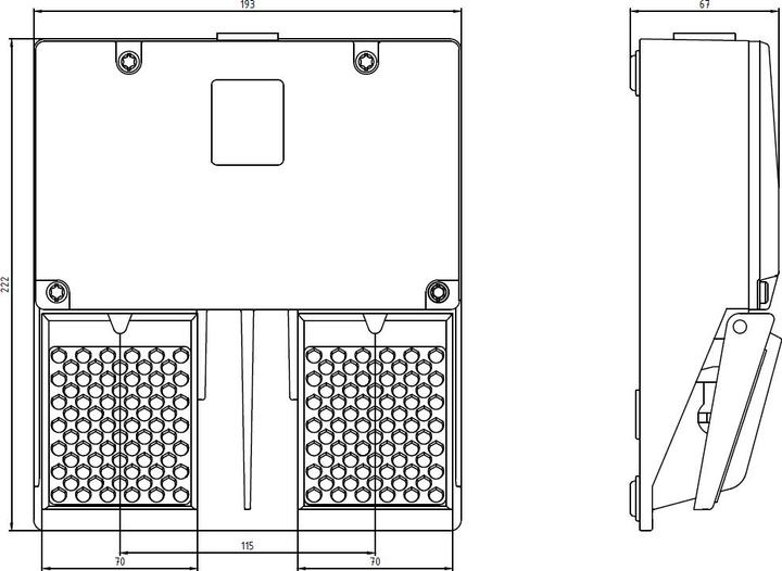 Produktbild Siemens Safety foot switch,two pedals,1N0+1NC