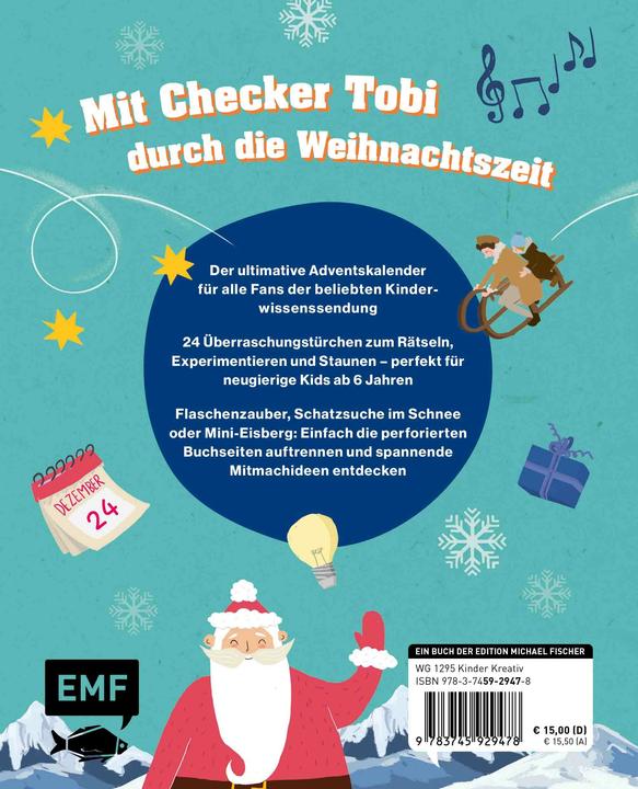 Immagine prodotto Checker Tobi: Das Adventskalender-Buch – Der X-mas-Check: A