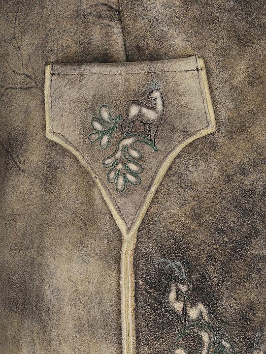 Actual product image Beckert Lederhosen WILDBOCK SÄMINA (46)