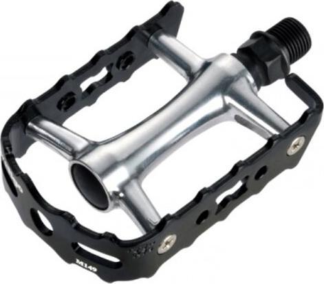 Bike Attitude Pedale MTB M149 9/16" Alu schwarz-silber