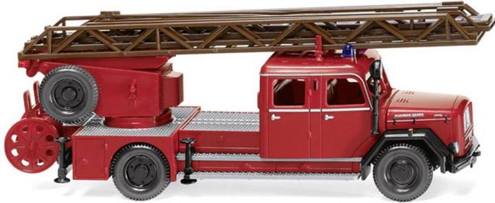 Productafbeelding Wiking H0 Magirus Brandweer Draaischijf Ladder DL 25h