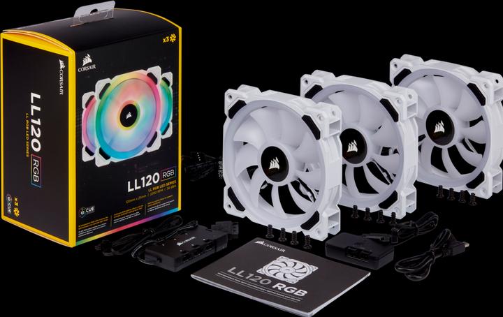 Actual product image Corsair LL120 (120 mm, 3 x)