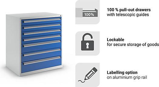 Actual product image eurokraft basic Tool cabinet (90 cm, 100 cm)
