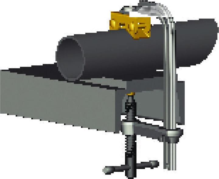 Immagine prodotto Schweisskraft Morsetto a vite completamente in acciaio USZ 216 (216 mm)