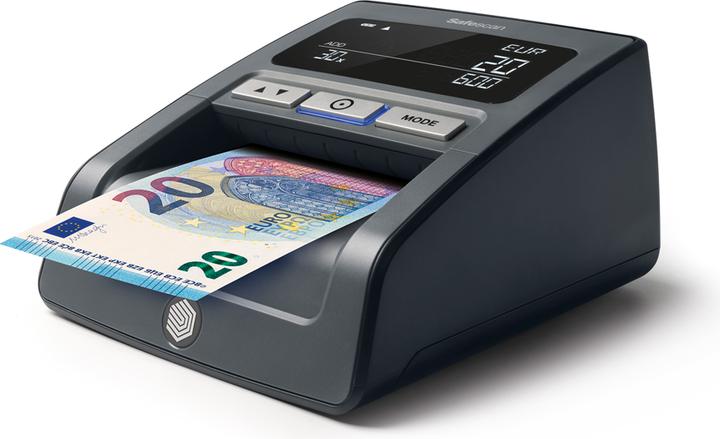 Produktbild Safescan 155-S Komplett SET Geldprüfgerät Batterie & Stapler (Geldscheinprüfer)